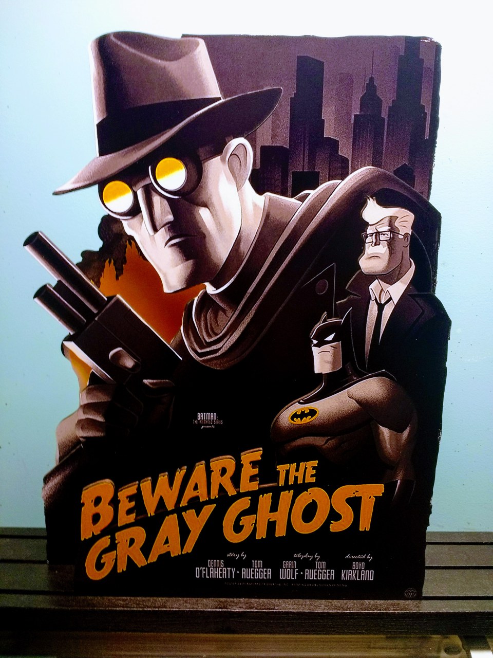Layered Art - Beware the Gray Ghost