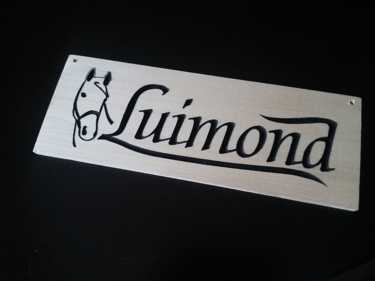 Stall Sign - Luimond 1